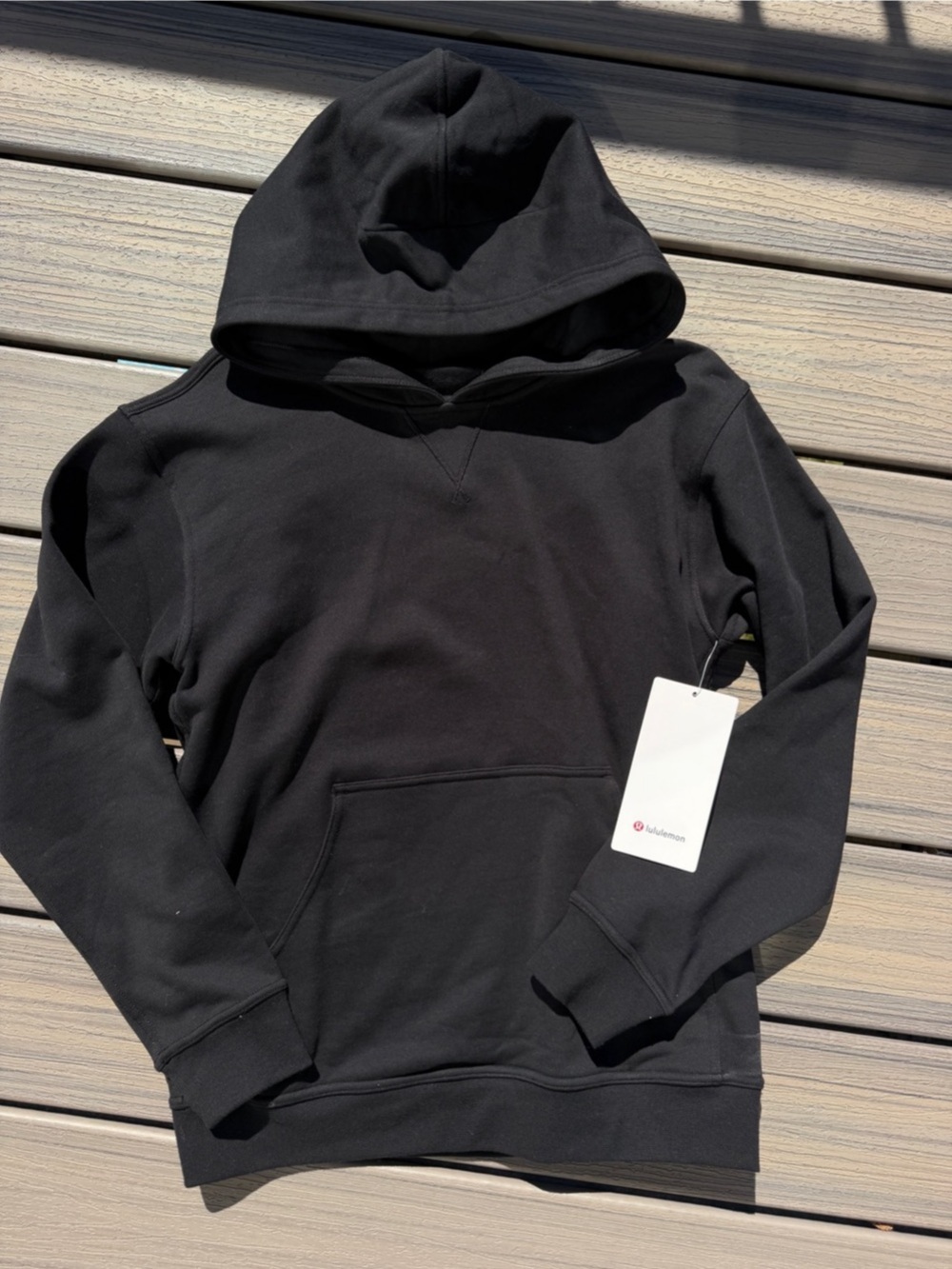 NWT Lululemon Terry Hoodie in Black